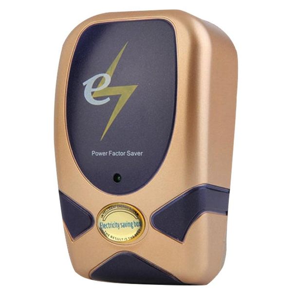 

smart power plugs saver saving energy stable voltage extend the lifespan of household for home company store(eu plug) gold & bl