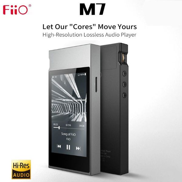 

& mp4 players used fiio m7 hi-res audio lossless music player wireless bluetooth mp3 aptx-hd ldac touch screen with fm radio support dsd128