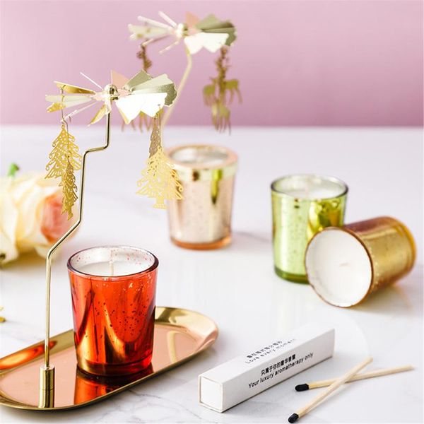 

candles 4 pcs handmade scented candle diy jar glass natural plant essential oil soy wax small home decor