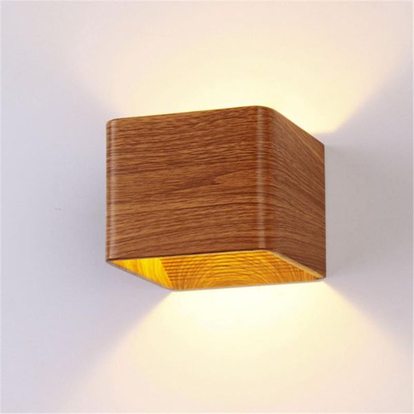 

wall lamp home decor lampada luminaria led aluminium light up and down aisle corridor lighting living room bedroom bedside
