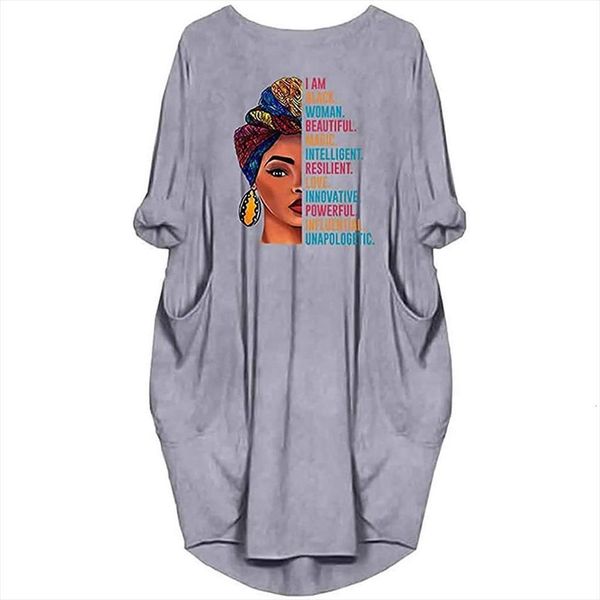 

summer casual t shirt split women dress maxi modal long ts plus size black for, Black;gray