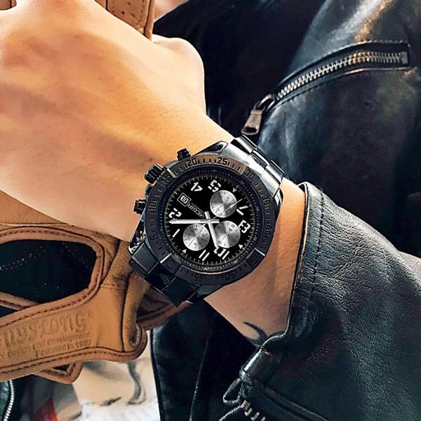 

wristwatches 2021 megir men's chronograph casual military sports watches luxury brand quartz wrist watch men clock male relogio masculi, Slivery;brown