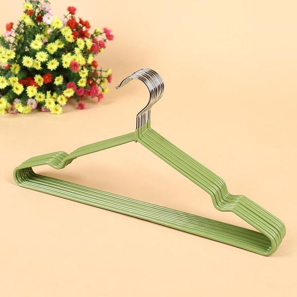 

hangers & racks 10x stainless steel clothes hanger storage hanging pants shirt suit holder set