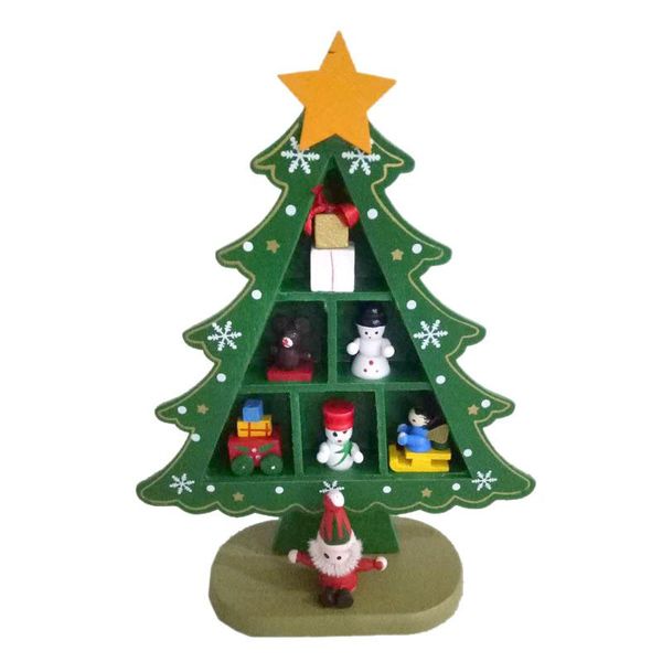 

christmas decorations diy wooden tree decoration gift ornament xmas window