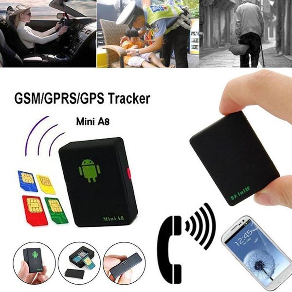 

car gps & accessories mini a8 micro tracking locator elderly child anti-lost anti-theft sos
