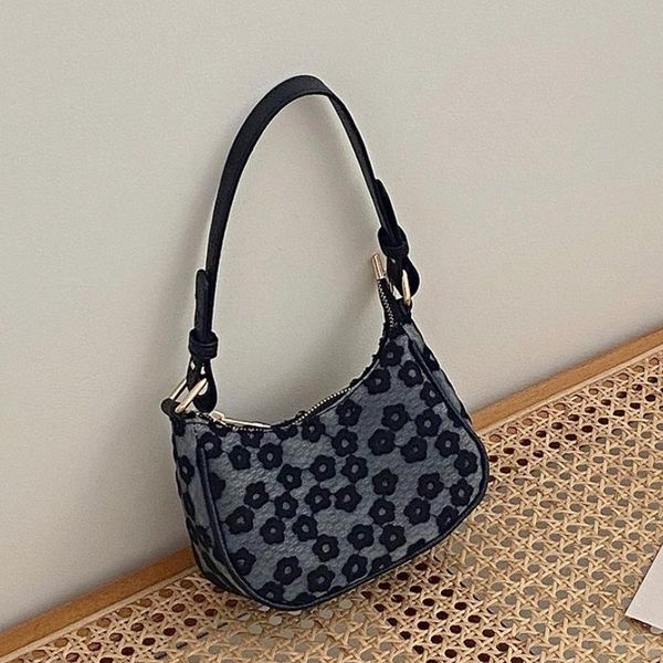 

evening bags lace floral designer women underarm bag vintage flower ladies tote shoulder female fashion armpit clutch purse handbags