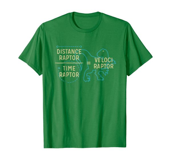 

distance raptor time raptor velociraptor shirt, White;black