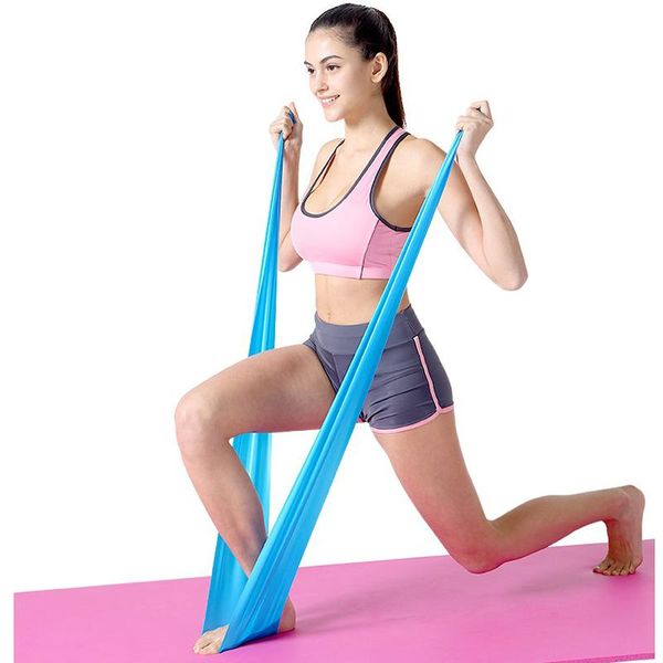 

resistance bands fitness equipment sport pilates training latex elastic workout crossfit yoga rubber loops