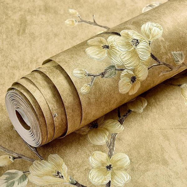 

wallpapers american retro self-adhesive wall stickers three-dimensional bedroom wallpaper living room home decoration