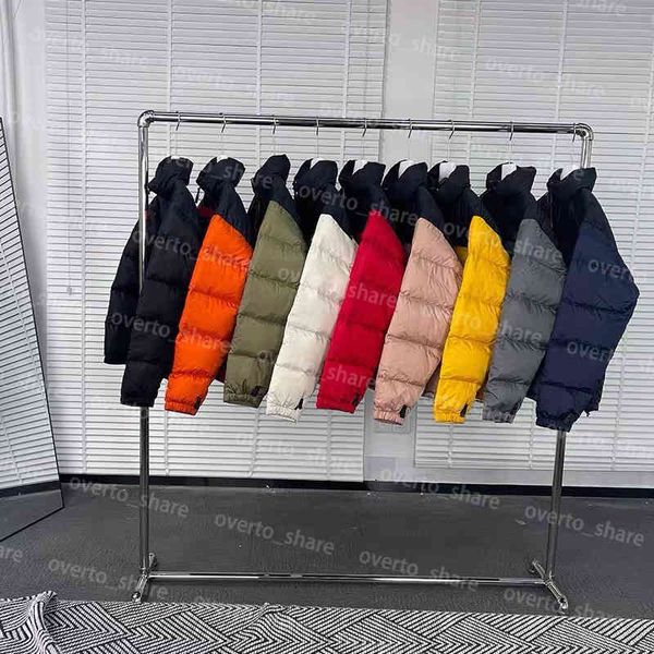 

mensets winter padded down for men puffer parkas coupl clothing fashion s coat outwear digner et women windbreaker warm casual, Black