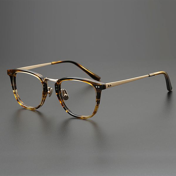 

designer sunglasses 2021 vintage acetate glasses men women square myopia prescription optical eyeglasses frame retro computer eyewear, White;black