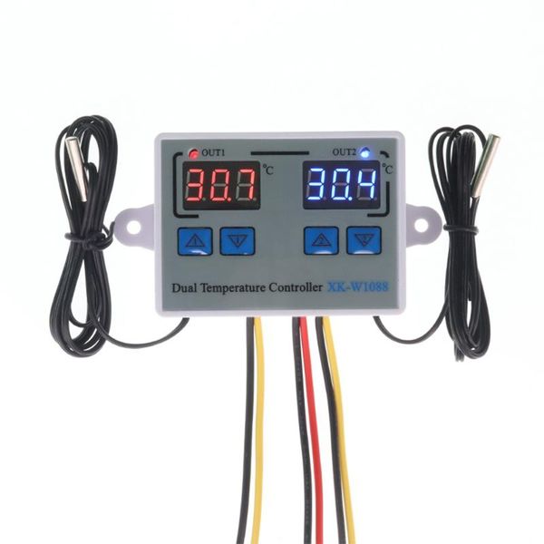 

smart home control xh-w1088 led temperature controller switch thermostat 220v thermoregulator aquarium incubator temp regulator
