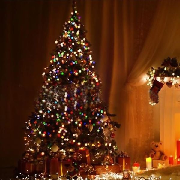 

other event & party supplies christmas tree decoration lights custom led string app remote control 2