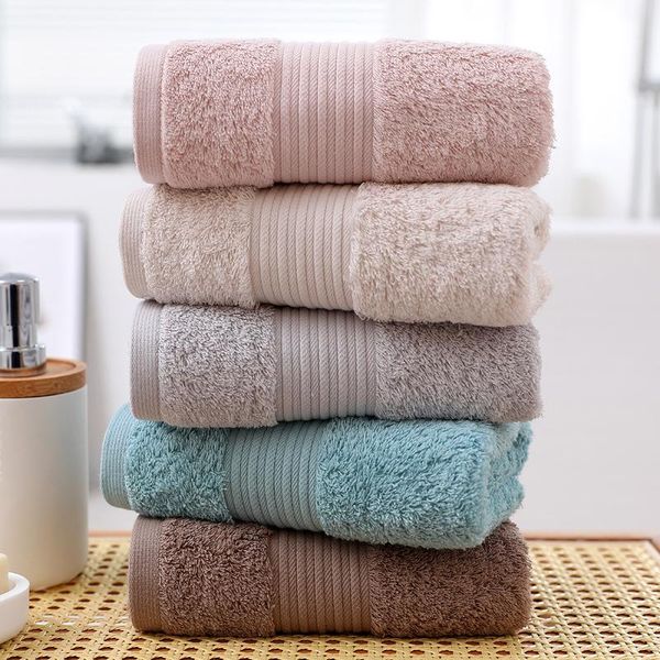 

towel 100% long-staple cotton bath set strong water absorption soft comfortable bathroom face hand sets 80x150cm