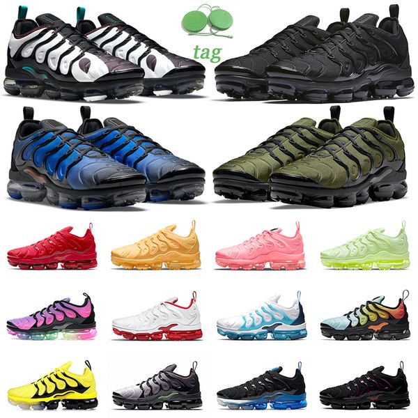 

tn plus men running shoes triple black white yolk all red rough green swingman light bone obsidian coquettish purple mens women trainers out