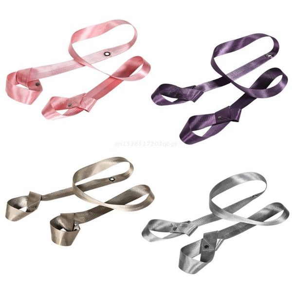 

resistance bands yoga mat carry strap adjustable shoulder for pilates exercise dropship