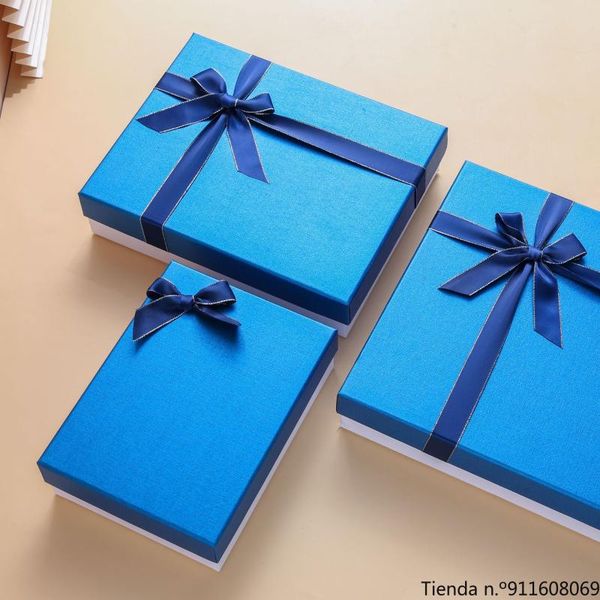 

gift wrap box spot scarf packaging birthday po frame high-end rectangular heaven and earth cover