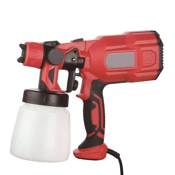 

professional spray guns high pressure electric paint sprayer 550w power spraying tool with eu plug (red)