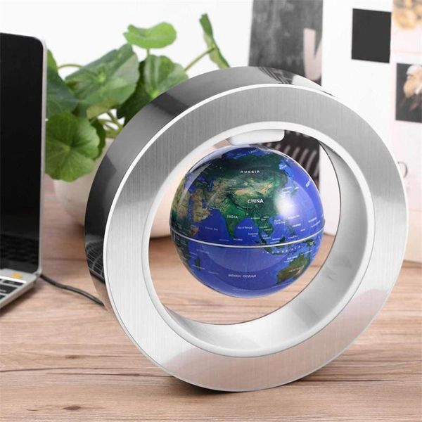 

night lights magnetic levitation led light earth 3d globe lamp floating novelty lighting levitating deskdecor