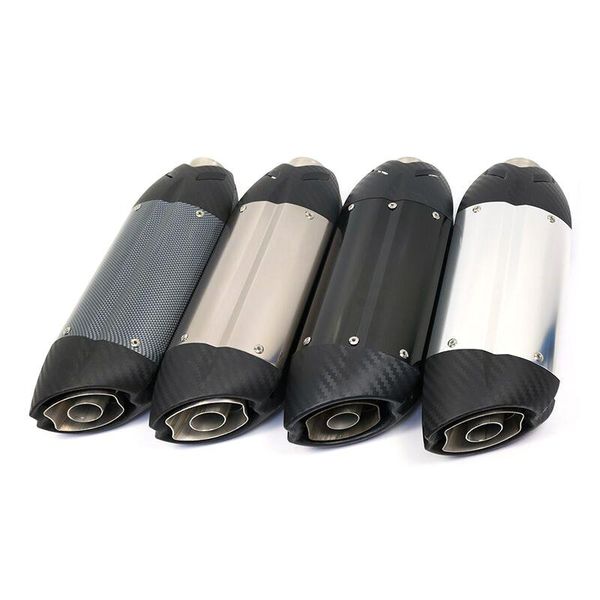 

motorcycle exhaust system muffler 51mm universal stainless steel with db killer for atv all-terrain devil 200