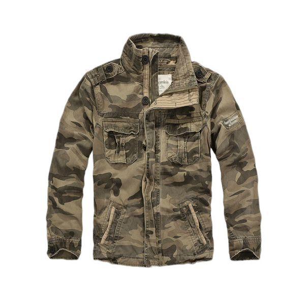 

men's jackets denim camouflage military stand collar army camo outwear overalls winter thick pure cotton casual coat xxl gs0k, Black;brown