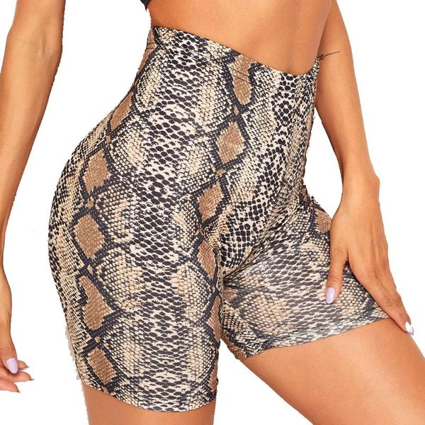 

women high waist yoga shorts push up bushort gym workout serpentine printed sport fitness leggings tummy control legging outfit