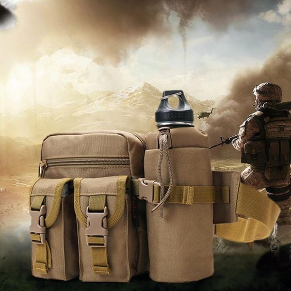 

waist bags outdoor sports pack with water bottle pocket riding slings bag tactical