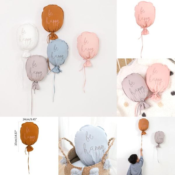 

decorative objects & figurines cotton balloon wall hanging ornaments for kids room ballons nordic baby nursery decoration birthday party pog