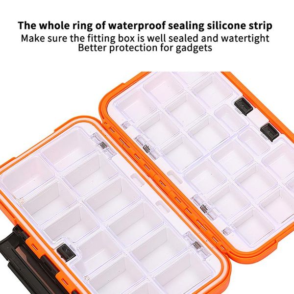 

fishing waterproof tackle box large capacity bait hook accessory tool storage accessories