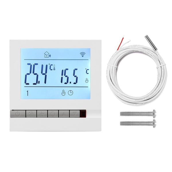 

smart home control -71ga wifi thermostat temperature controller for water/electric floor heating water/gas boiler works with alexa google