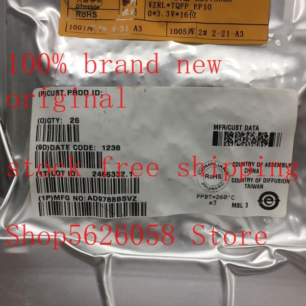 

smart power plugs ad9788bsvz ad6421ast ad6422ast qfp 100% original 2pcs/lot stock