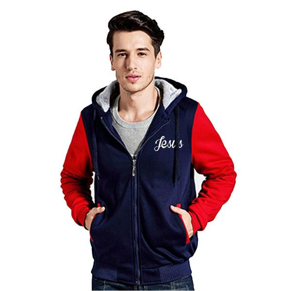 

men's jackets autumn winter outdoor warm fleece clothes casual hooded coat fashion zip up sweater men parka thick cotton classic jacket, Black;brown