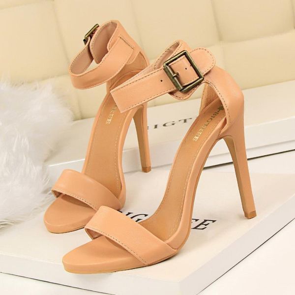 

shoes women high heels pumps ladies sandals fashion fine with wedding, Black