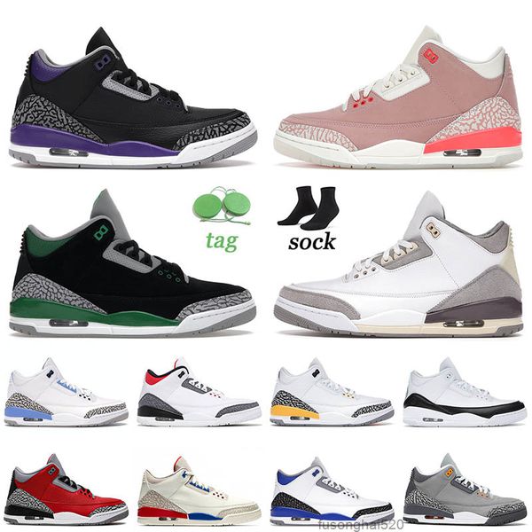 

2022 arrival basketball shoes court purple jumpman rust pink medium grey pine green racer blue laser orange georgetown trainers sports jordÃ¡