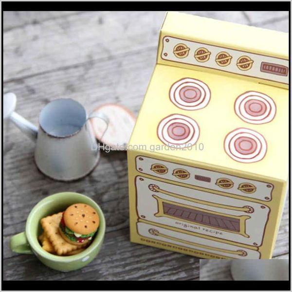 

wrap event festive supplies home & garden drop delivery 2021 vintage oven gift boxes cupcake muffin box party wedding favor q26ng