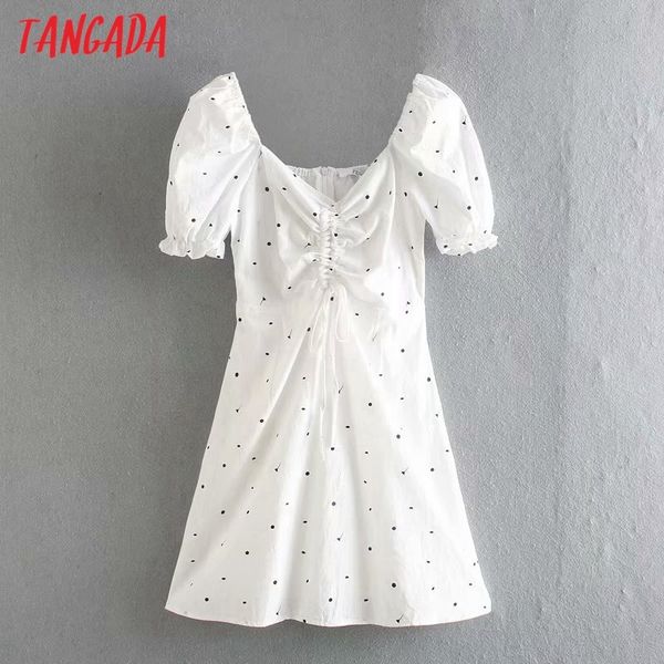 

fashion women french style print short sleeve elegant ladies mini dress 3d34 210416, Black;gray