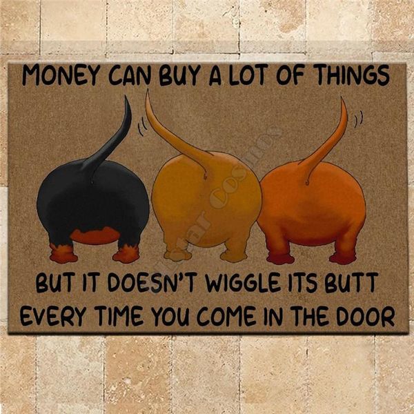 

carpets dachshund doormat 3d all ove printed non slip door floor mats decor porch