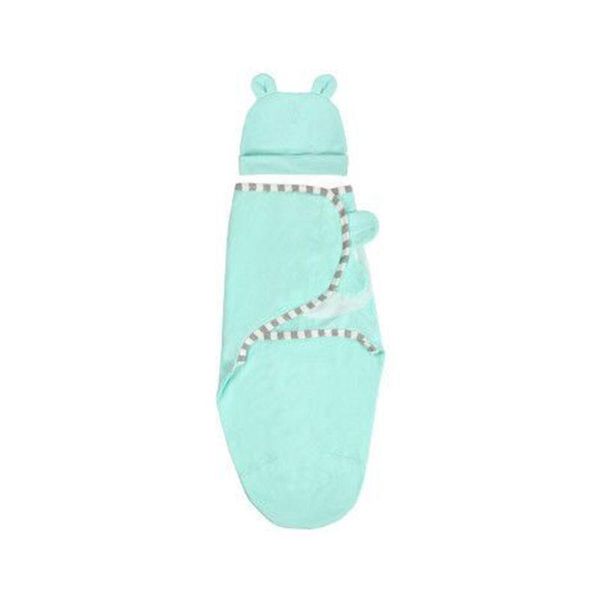 

blankets & swaddling born swaddle wrap towel hat cotton baby blanket bedding sleeping bag q1fe