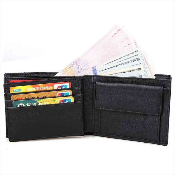 

italian style men purse short black horizontal genuine leather wallet man card holder with coin pocket 264 48, Red;black