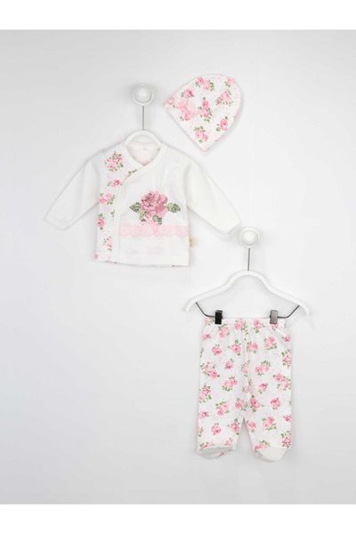 

clothing sets white baby girl 3 pcs set