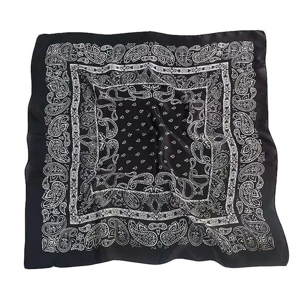 

scarves fashion scarf for women print satin shawl silk scarfs female neckerchief square shawls ladies, Blue;gray