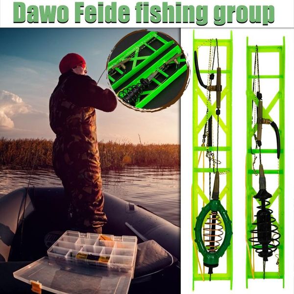 

fishing hooks 1pcs stainless steel wire lure conical cage fish bait accessory trap basket feeder holder