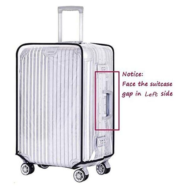 

toiletry kits luggage cover clear pvc suitcase for carry on g5ae