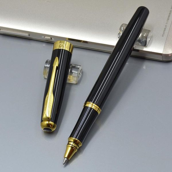 

gel pens baoer 388 black metal roller ball pen with stationery school office supplies writing smooth brand gift