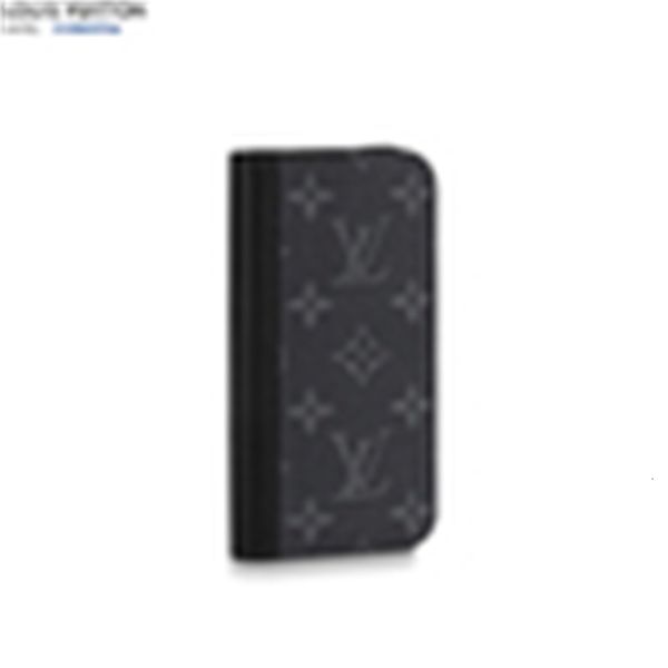 

key brand designer luxury m68695 iphone x max folio men real leather long wallet chain wallets compact purse clutches evening card holders, Red;black