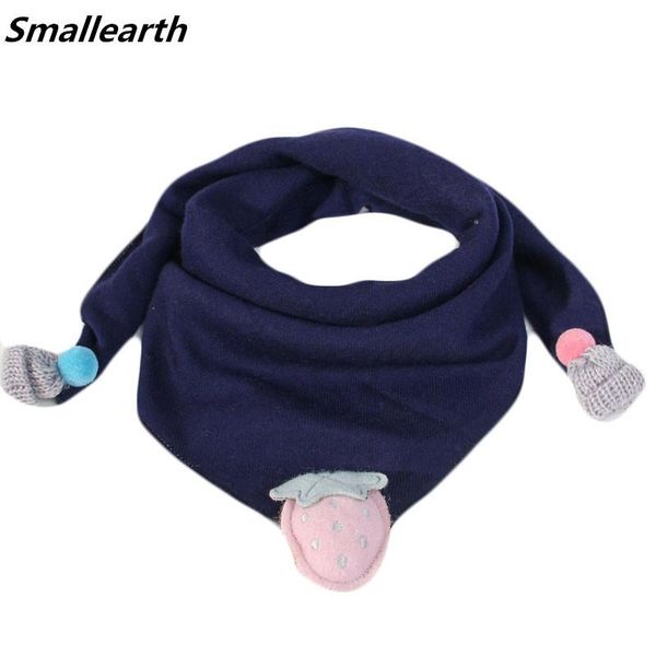 

scarves spring autumn baby girls cotton triangle scarf cute cartoon infant bibs boys girl shawl children neck kids neckerchief, Blue;gray