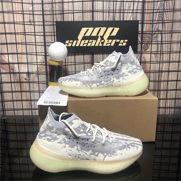 

2021 380 alien mist 3m reflective running shoes clay beluga triple black white mens womens sport trainer sneaker with box