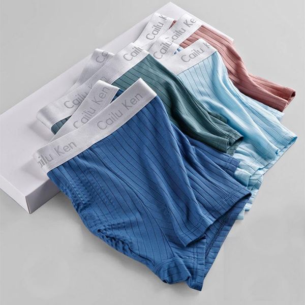 

underpants jiayan male panties breathable man boxers underwear soft boxershorts casual shorts 2021, Black;white