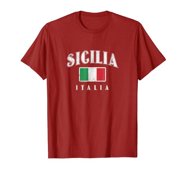 

Vintage Sicilia Italy T-shirt Italian Souvenir Italia Sicily, Mainly pictures