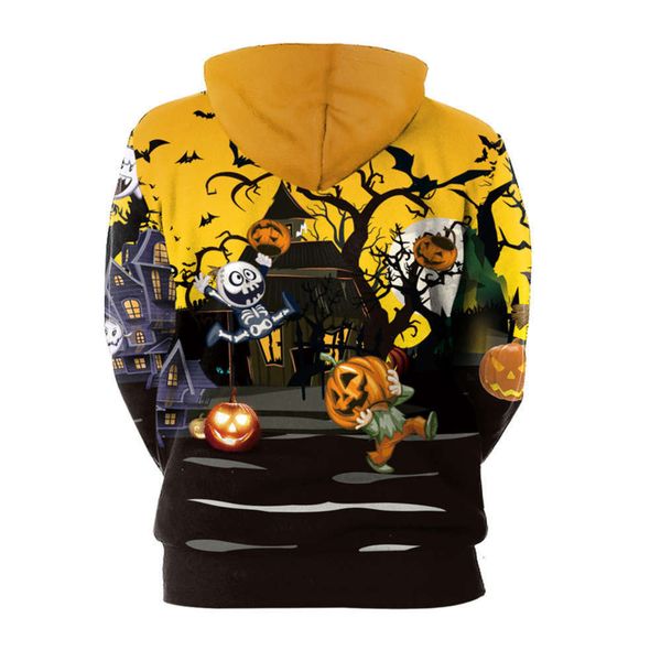 

hoodies & sweatshirts men's hoodie, pumpkin, hooded couple's sweater, Black
